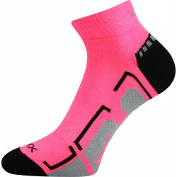 Coolfusky.cz | Sportovní kotníčkové ponožky Flash neon růžové 1 pár