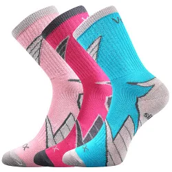 Barevné ponožky Joskik - holka 3 páry
