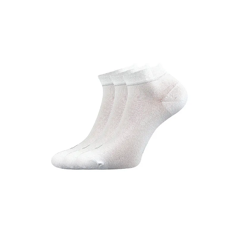 Coolfusky.cz | Nízké kvalitní ponožky Desi bílé 3 páry