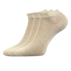 Coolfusky.cz | Nízké kvalitní ponožky Esi béžové 3 páry