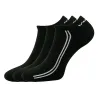 Coolfusky.cz | Klasické nízké kvalitní ponožky Basic černé 3 páry