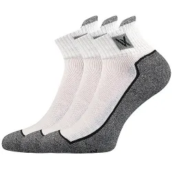 Coolfusky.cz | Nízké sportovní ponožky Nesty bílé 3 páry