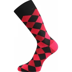 Coolfusky.cz | Originální barevné ponožky Wearel červené 1 pár