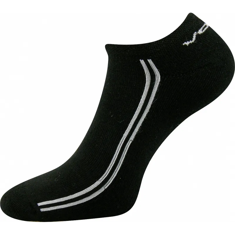 Coolfusky.cz | Klasické nízké kvalitní ponožky Basic černé 1 pár