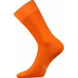 Coolfusky.cz | Společenské barevné ponožky Decolor oranžová 1 pár