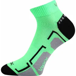 Coolfusky.cz | Sportovní kotníčkové ponožky Flash neon zelené 1 pár