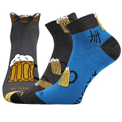 Coolfusky.cz | Originální vtipné ponožky Piff 3 páry pivo
