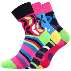 Coolfusky.cz | Originální barevné ponožky Ivana 3 páry