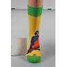 Coolfusky.cz | Vtipné barevné ponožky papoušek 1 pár