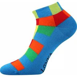Coolfusky.cz | Originální barevné ponožky Becube kostka 3 páry