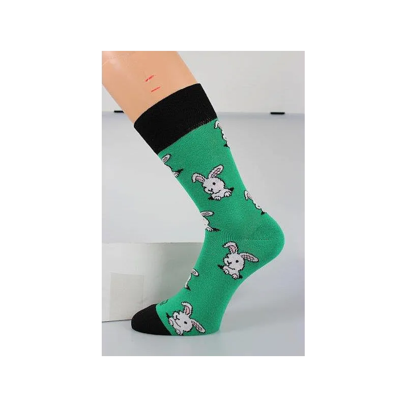 Coolfusky.cz | Originální barevné ponožky Woodoo velikonoce L