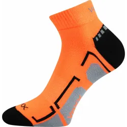 Coolfusky.cz | Sportovní kotníčkové ponožky Flash neon oranžové 1 pár