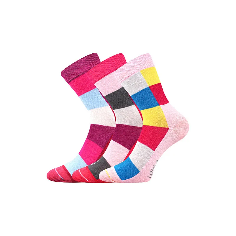 Coolfusky.cz | Vtipné barevné ponožky holka 1 pár
