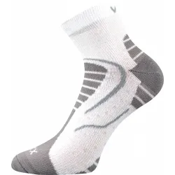 Coolfusky.cz | Barevné ponožky Dexter bílé