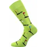 Coolfusky.cz | Vtipné barevné ponožky cool vzor golf zelená